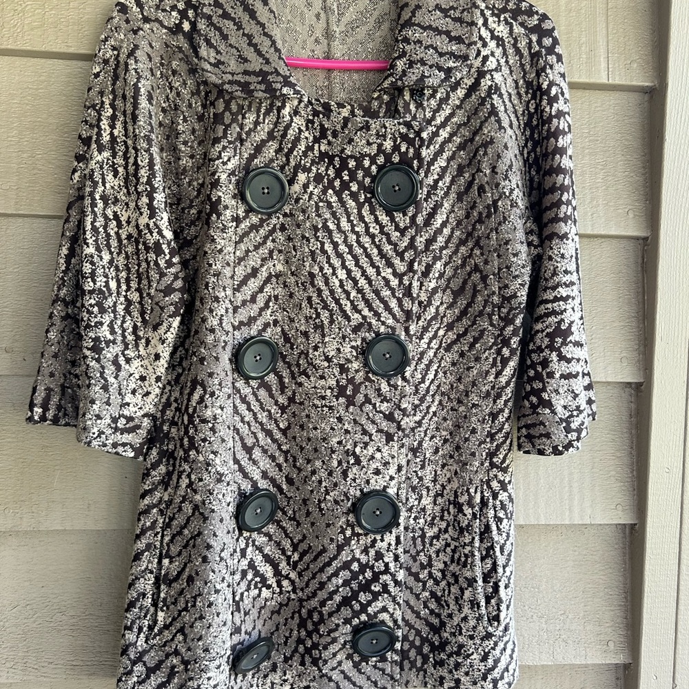 Nic & Zoe jacket/blazer double breasted Sz S